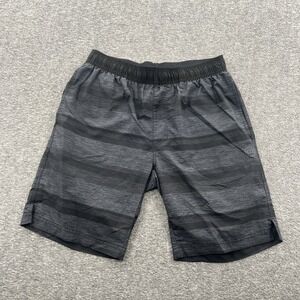 Travis Mathew Striped Shorts Mens S Elastic Waist Performance Outdoor Lightweigh